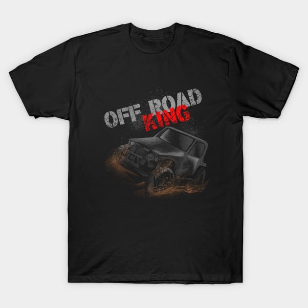 off road king T-Shirt by damzu